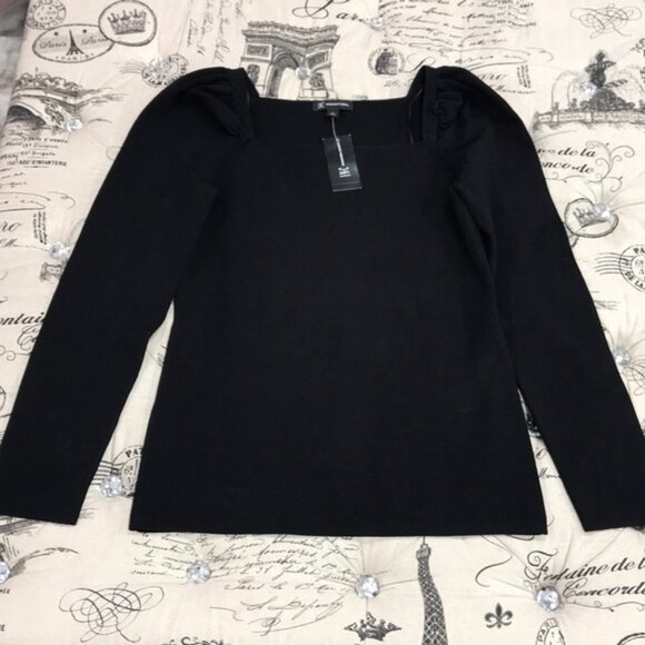 I.n.c. Puff-Sleeve Top - Picture 3 of 4